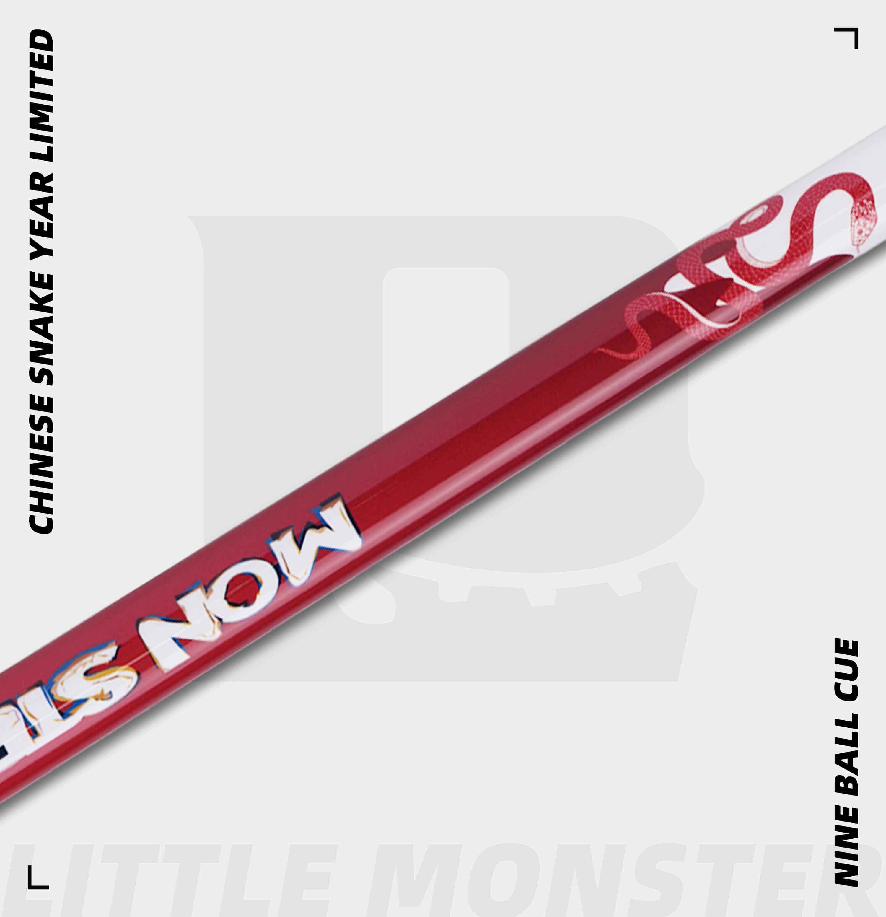 Little Monster Year Of The Snake Nine-Ball Pool Cue