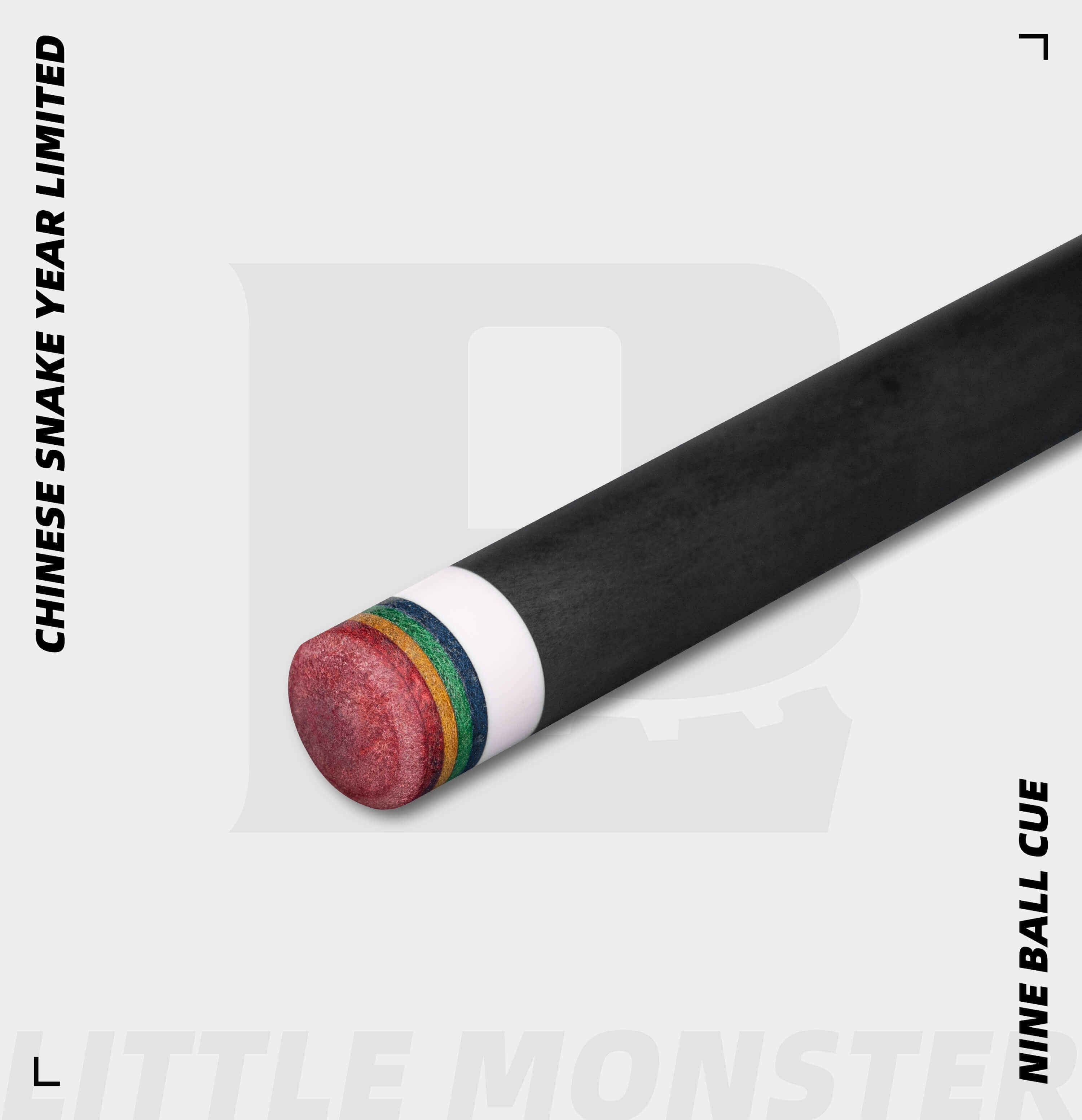 Little Monster Year Of The Snake Nine-Ball Pool Cue
