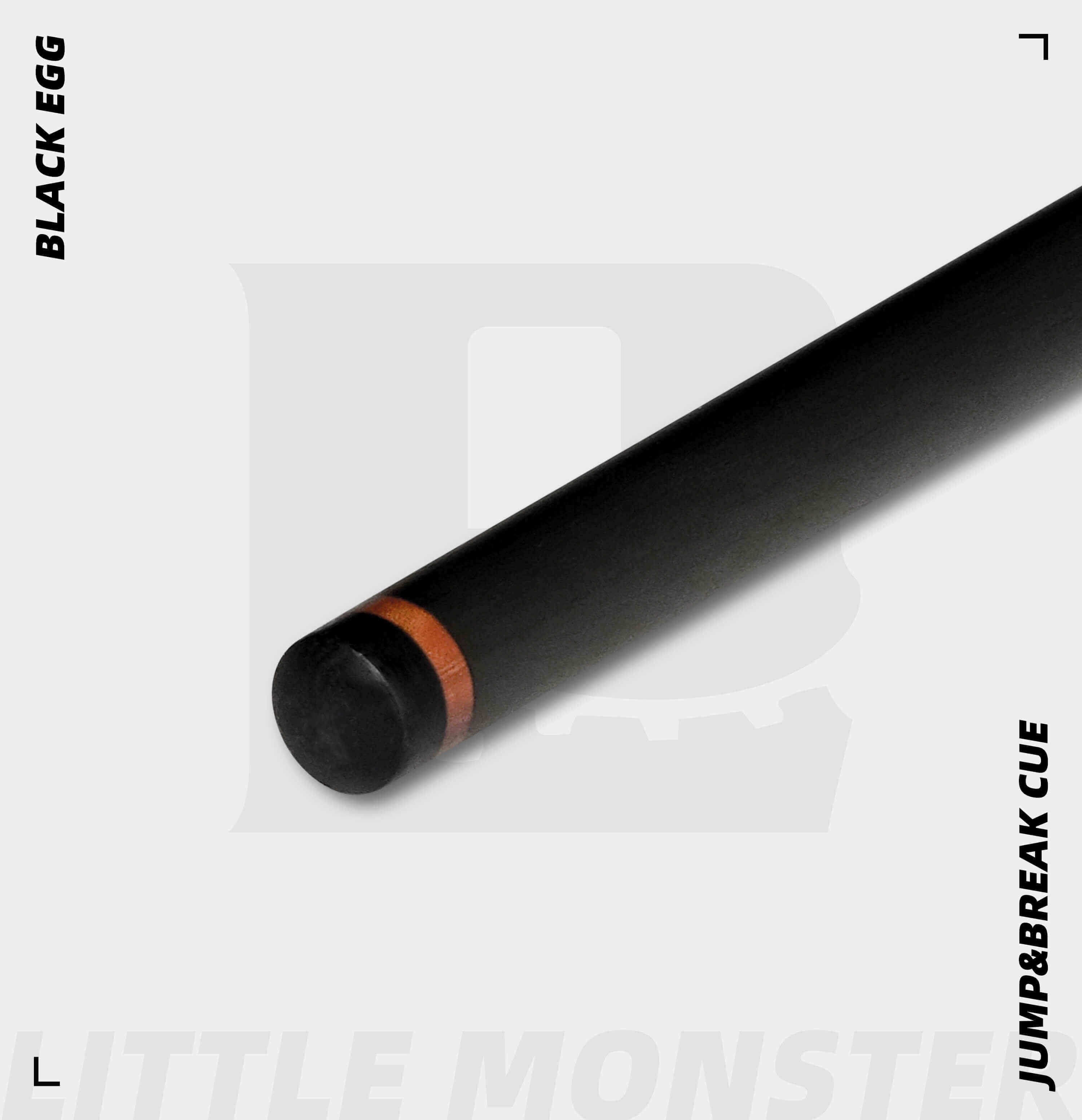 Little Monster Black Egg Short Break/Jump Cue