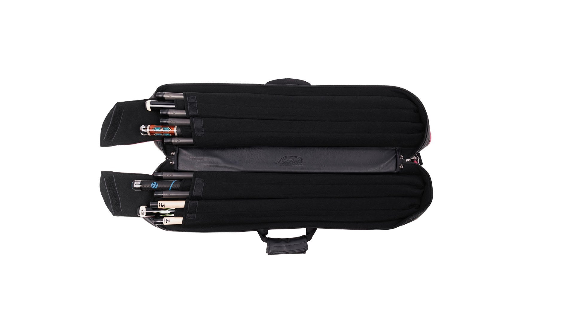 Predator Roadline Black/Pink Pool Cue Soft Case - 4 Butts x 8 Shafts