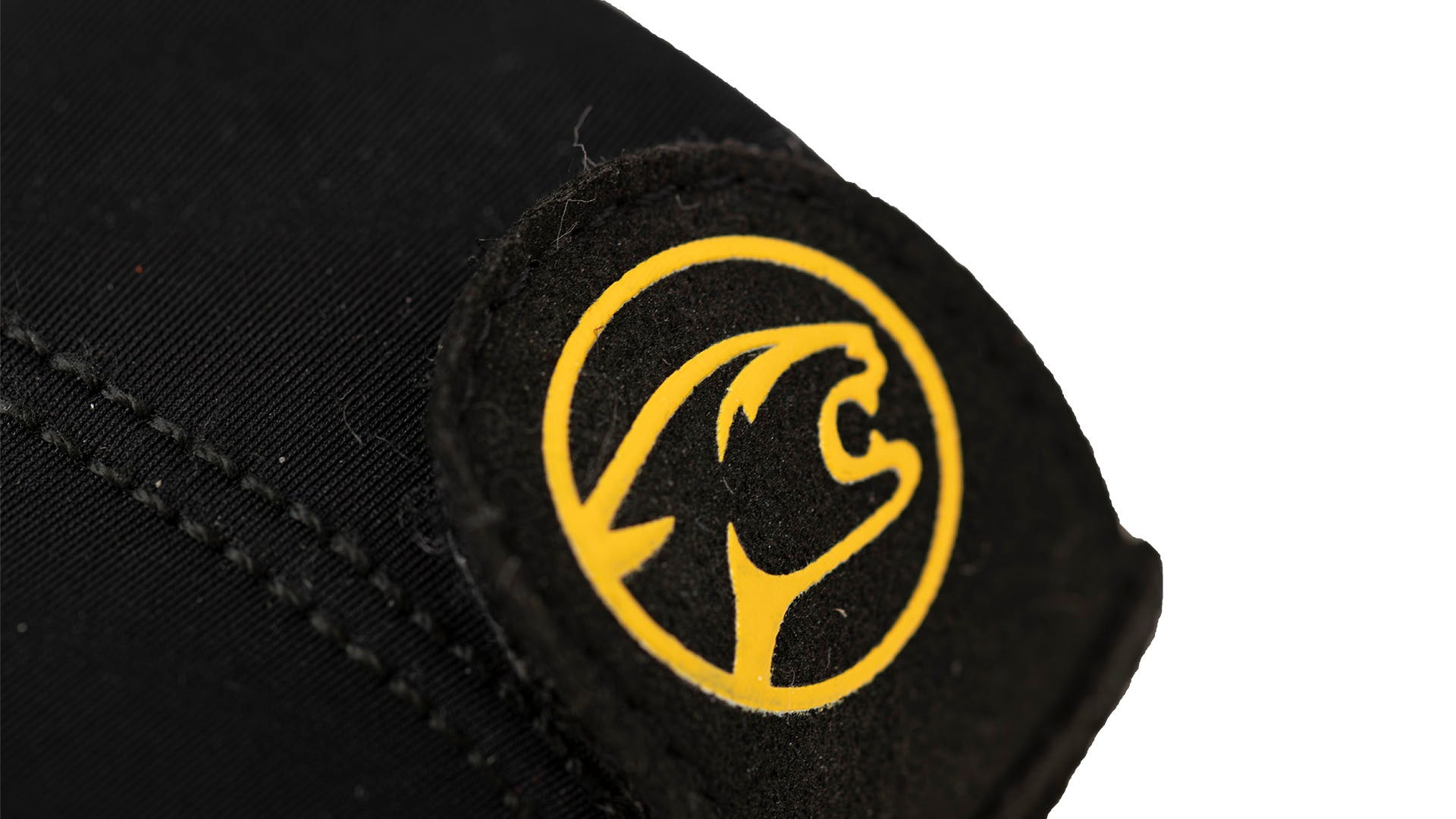Predator Second Skin Black &amp; Yellow Billiard Glove with Closed Thumb - Left Hand
