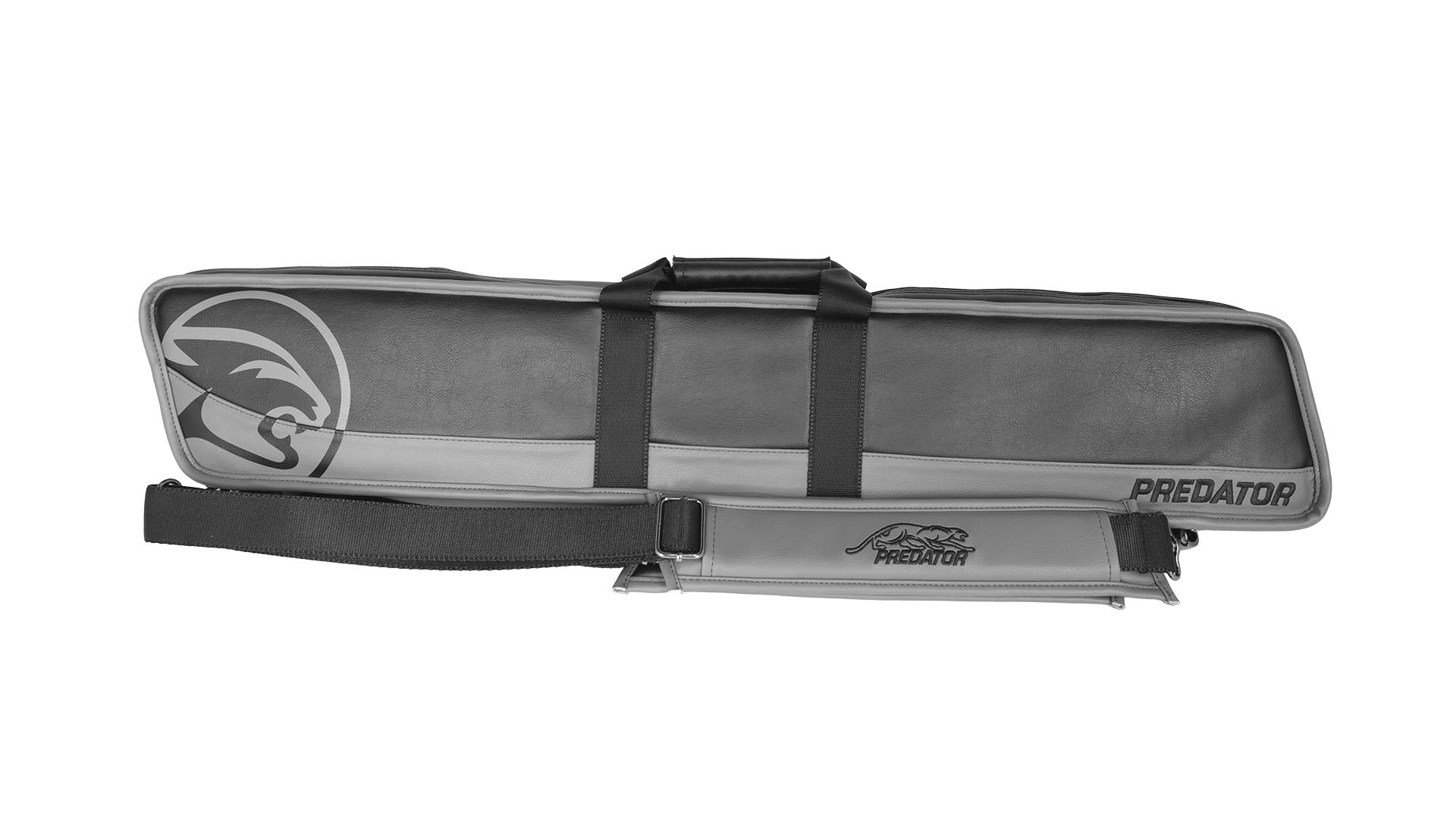 Predator Roadline Black/Grey Backpack Pool Cue Soft Case - 3 Butts x 6 Shafts