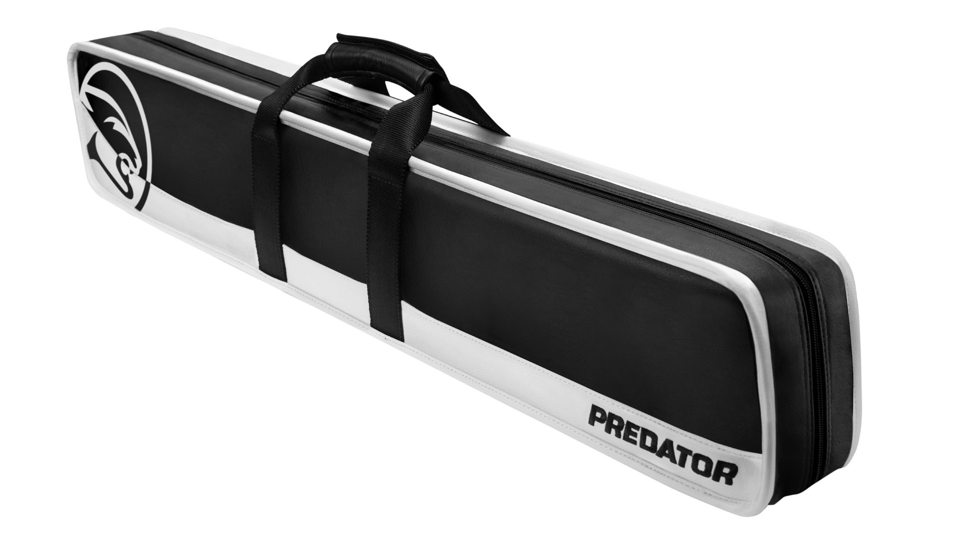 Predator Roadline Black/White Soft Pool Cue Case - 4 Butts x 8 Shafts