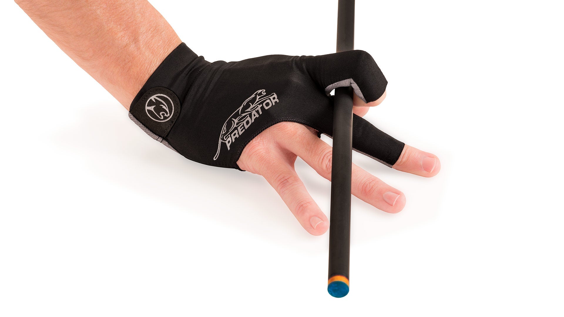 Predator Second Skin Black/Grey Billiard Glove - Right Hand