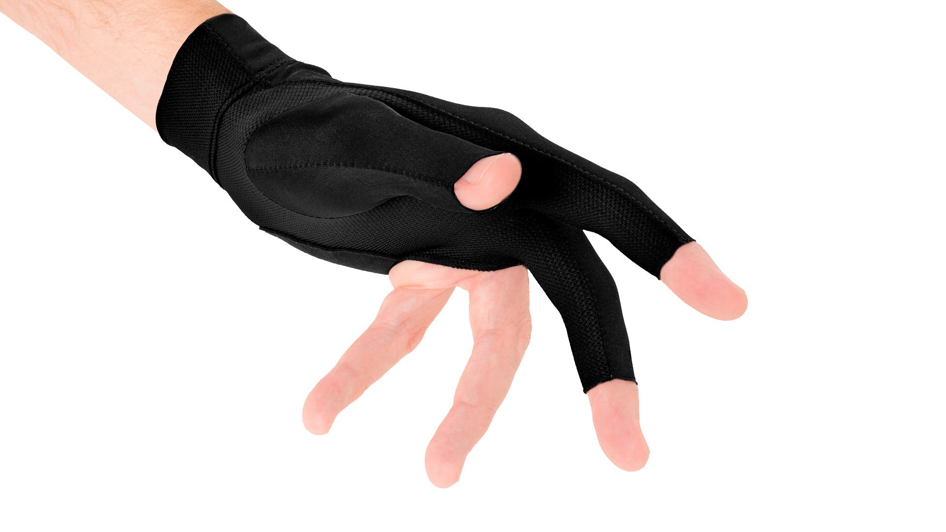 Predator Second Skin Black/Yellow Billiard Glove - Left Hand