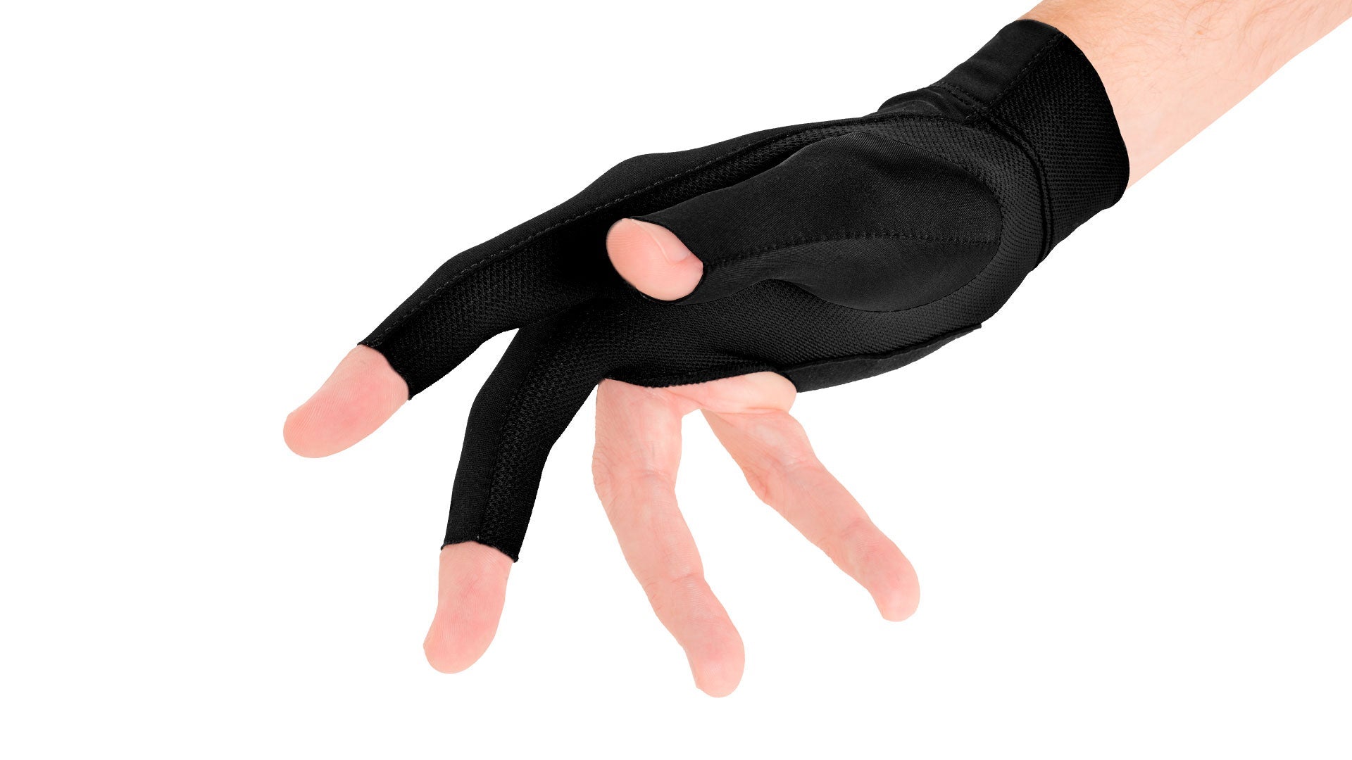 Predator Second Skin Black/Yellow Billiard Glove - Right Hand