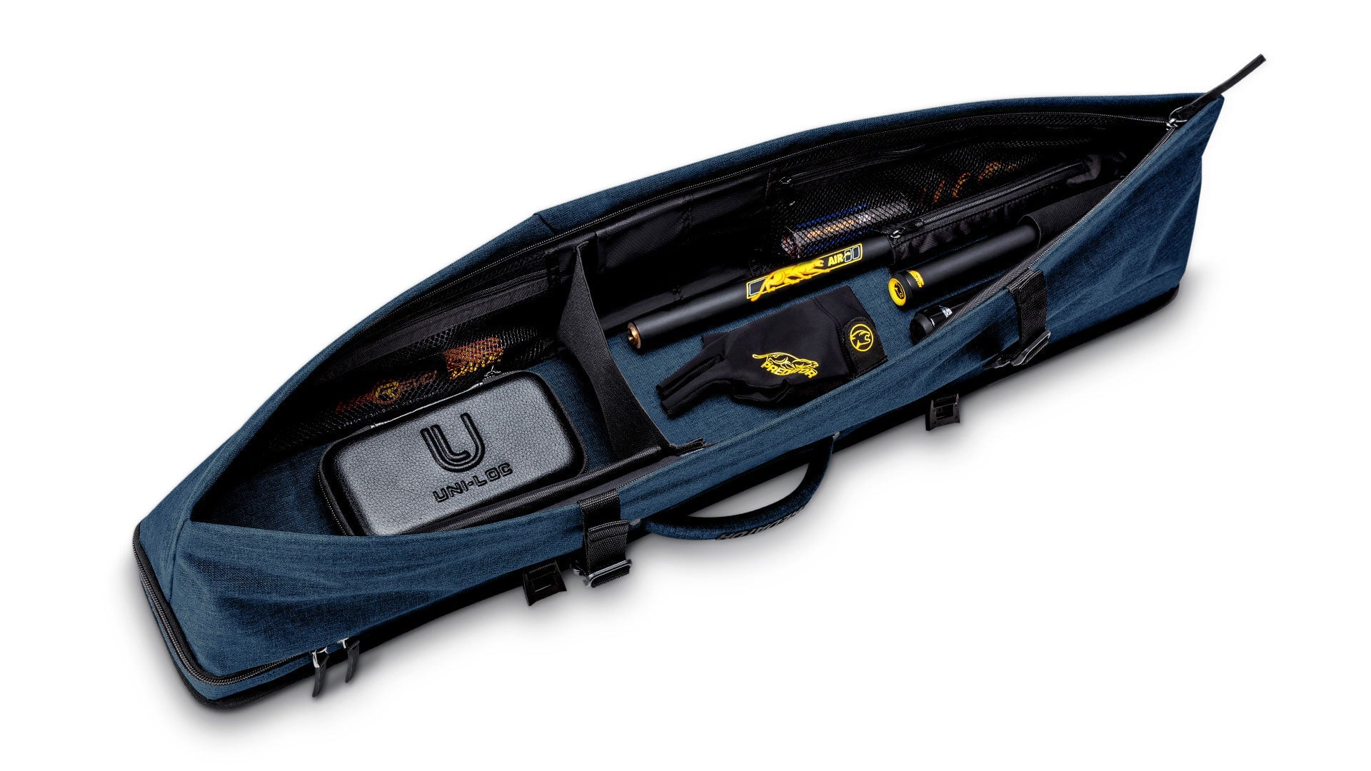 Predator Urbain Blue Hard Pool Cue Case - 3 Butts x 5 Shafts