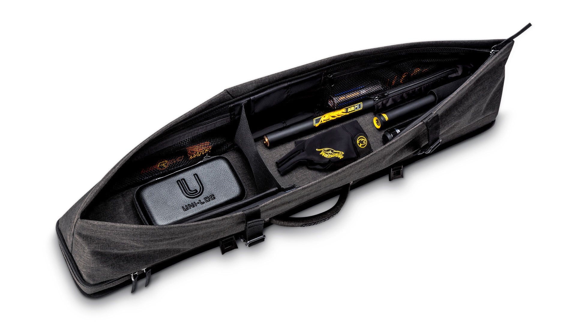 Predator Urbain Dark Grey Hard Pool Cue Case - 3 Butts x 5 Shafts