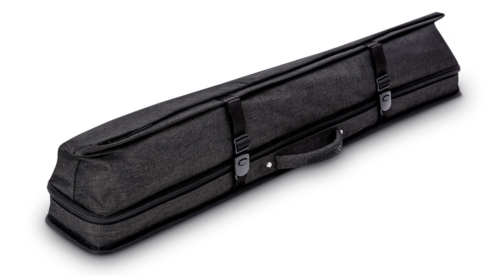 Predator Urbain Dark Grey Soft Pool Cue Case - 2 Butts x 4 Shafts