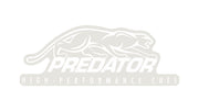 Predator Pool Table Sticker - White on Clear