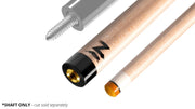 Predator Z-3 Shaft for 5/16x14 Joint with Black Collar